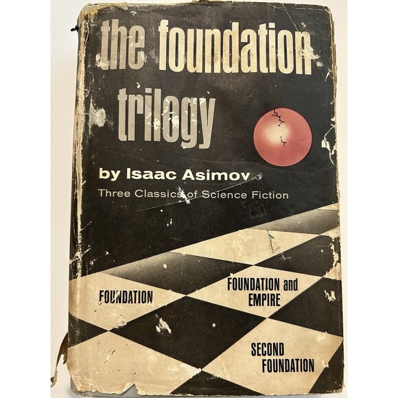 Other - The Foundation Trilogy by Isaac Asimov 1951 HC BCE DJ Vintage Sci Fi/Fantasy
